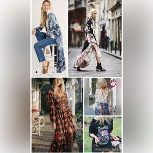 Chasing Unicorns, Spell, Free People and more boho style listings 🔮✨🌈🦄